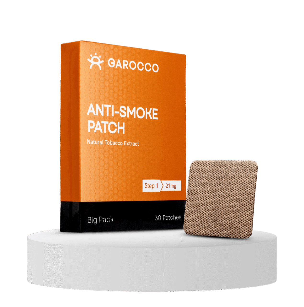 Garocco NRT Patch Step 1: 21mg | Big Pack